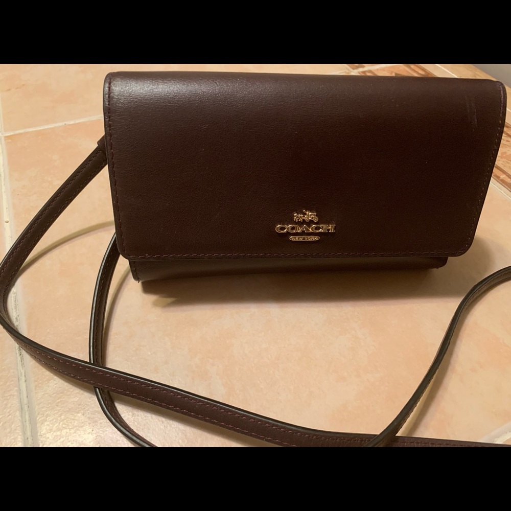 Coach Accordion Purse
